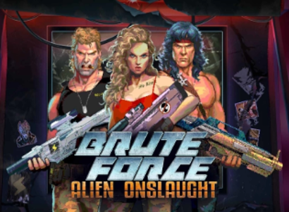 Brute Force Alien Onslaught Brute Force Alien Onslaught Logo
