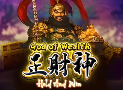 God of Wealth Hold and Win God of Wealth Hold and Win Logo