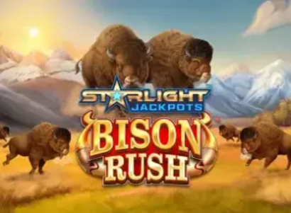 Starlight Jackpots Bison Rush Starlight Jackpots Bison Rush Logo