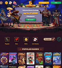 5Gringos Casino Screenshot