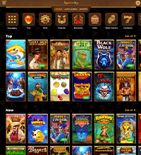 AmunRa Casino Screenshot