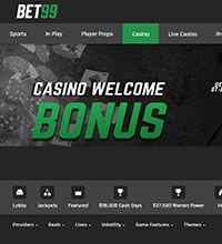 Bet99 Casino Screenshot