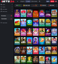 Bets24 Casino Screenshot