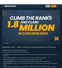 DepositWin Casino Screenshot