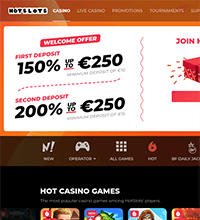 HotSlots Casino Screenshot