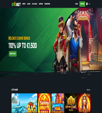 Evobet Casino Screenshot