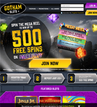 Gotham Slots Casino Screenshot