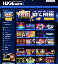 Huge Slots Casino Screenshot