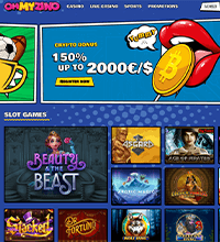 OhMyZino Casino Screenshot