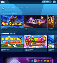 SuperNopea Casino Screenshot