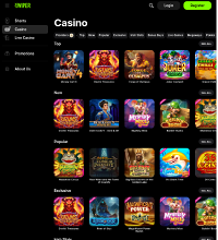 Swiper Casino Screenshot