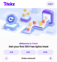 Trickz Casino Screenshot