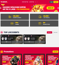 Trybet Casino Screenshot