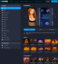 Ubet Casino Screenshot