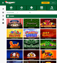 Wazobet Casino Screenshot