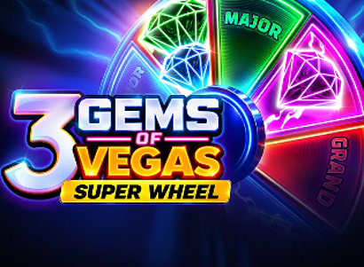 3 Gems of Vegas Super Wheel 3 Gems of Vegas Super Wheel Logo