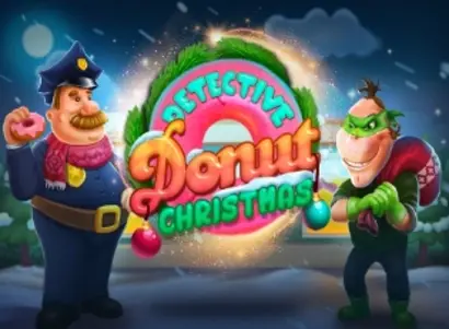Detective Donut Christmas Detective Donut Christmas Logo