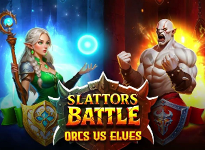 Slattors Battle Orcs vs Elves Slattors Battle Orcs vs Elves Logo