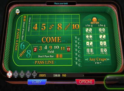 free online craps games to play