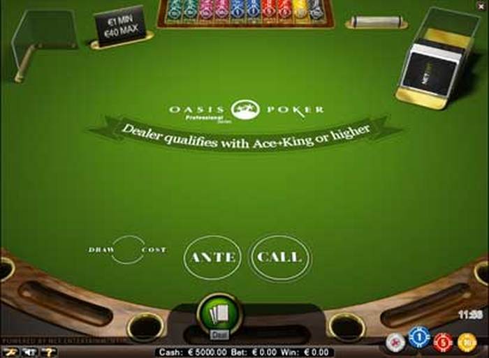 Oasis Poker Rules