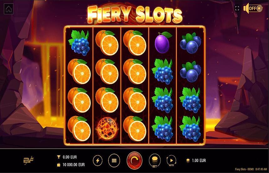 Fiery Slots Slot by BF games