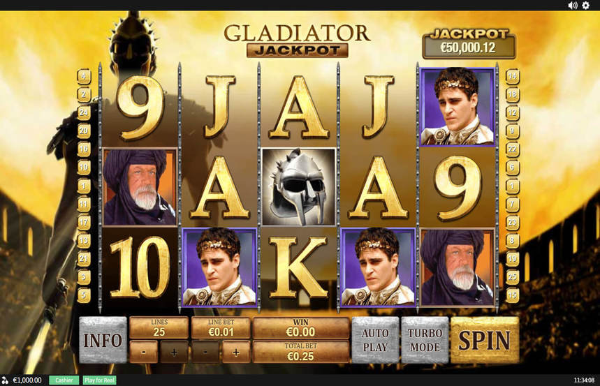 gladiator jackpot