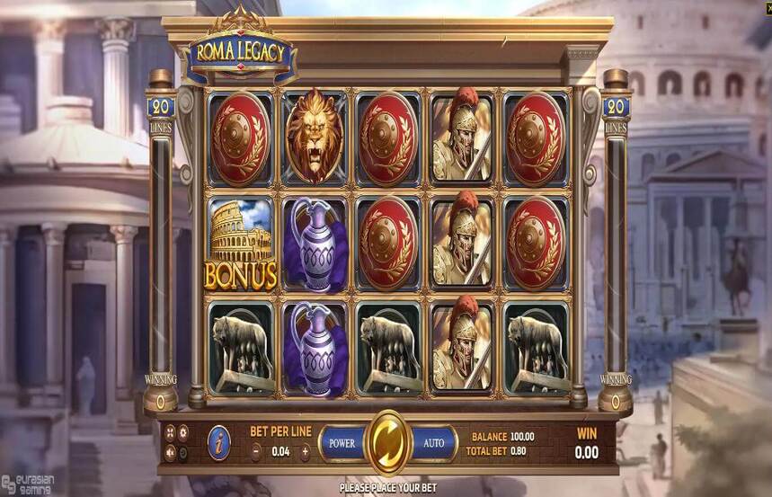 slot roma legacy